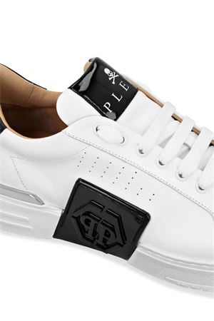 White Hexagon low-top sneakers PHILIPP PLEIN | FADSUSC0565PLE025N01